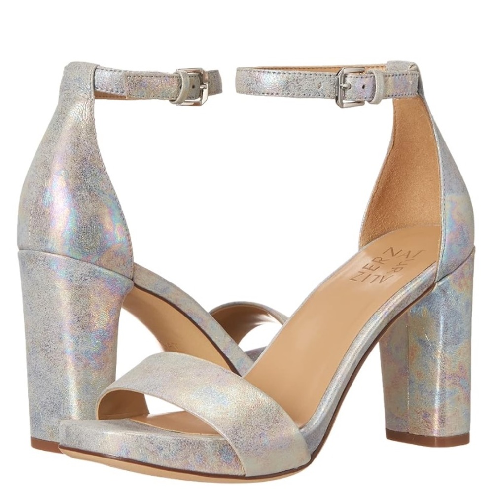 Naturalizer Leather Joy Sandal Block Heel